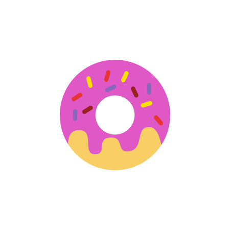 Donut Food And Cake Icon Designのイラスト素材