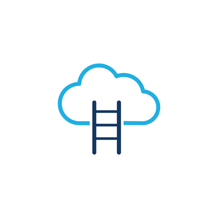 Stair Business Icon Designのイラスト素材