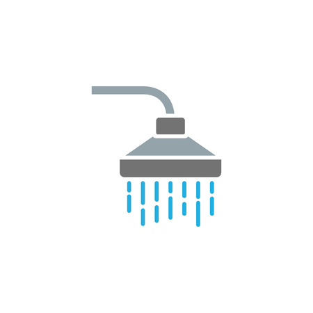 Shower Hotel Icon Designのイラスト素材