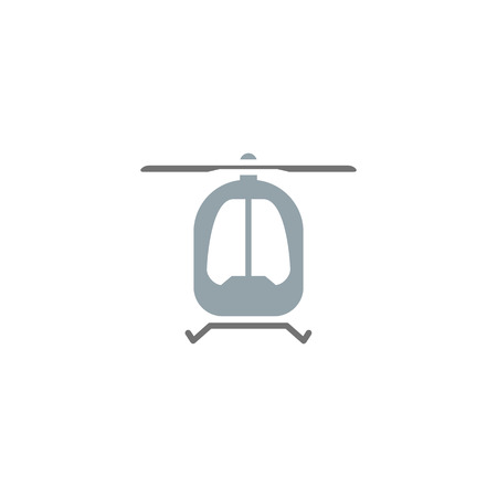 Helicopter Transportation  Icon Designのイラスト素材