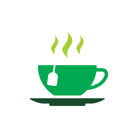 Tea Food Logo Icon Designのイラスト素材