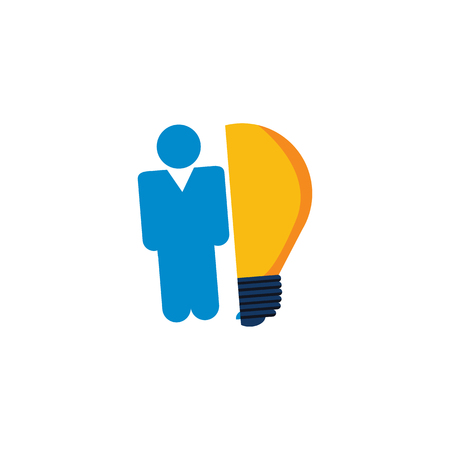 Idea Business Strategy Logo Icon Designのイラスト素材