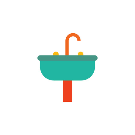 Sink Home Decor Logo Icon Designのイラスト素材