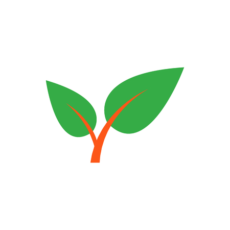 Nature Logo Icon Designのイラスト素材