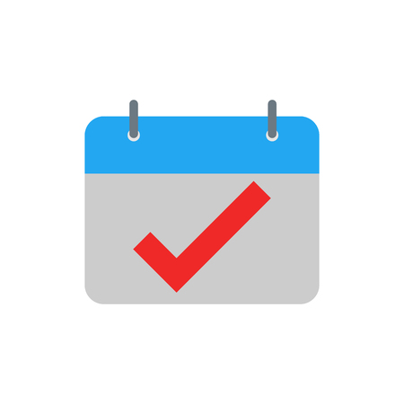 Check Time Logo Icon Designのイラスト素材