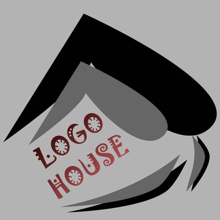 vector illustration of house for iconのイラスト素材