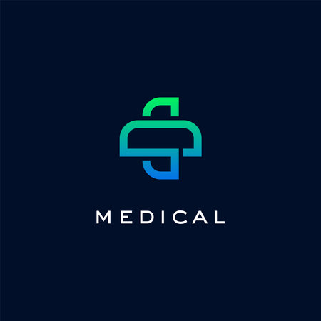 Medical cross logo design templateのイラスト素材