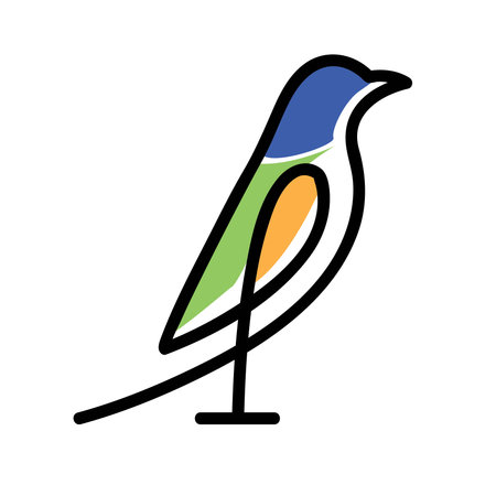 bird iconの写真素材