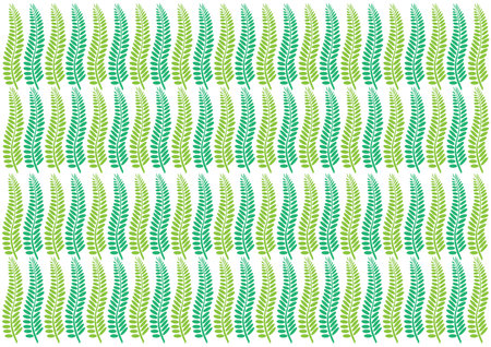 Seamless pattern of fern leavesのイラスト素材