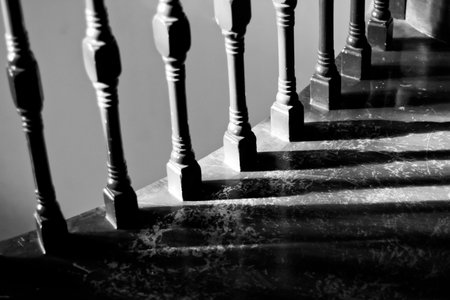 Railing Horizontalの写真素材