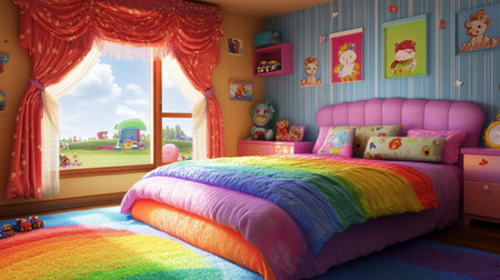 A vibrant childrenの素材