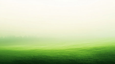 A smooth, gradient green background fading from light green at the top to darker green at the bottom.の素材
