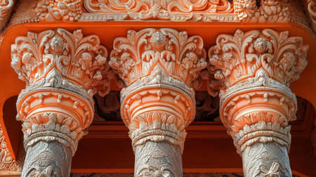 The intricate architecture of Wat Chalong, the largest Buddhist temple in Phuket.の素材