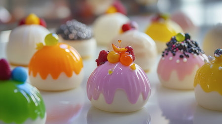 A creative dessert workshop where participants learn to craft unique sweetmeats, fostering creativity and skill.の素材