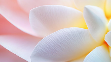 This image captures the soft beauty of flower petals, showcasing delicate textures and gentle colors. Perfect for themes of nature, serenity, and elegance.の素材