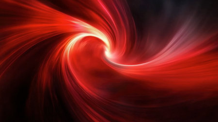 This vibrant abstract representation features a swirling red energy design, evoking feelings of warmth and intensity. Perfect for creative projects.の素材