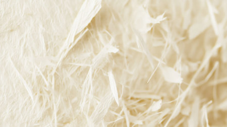 This close-up image showcases a soft, neutral texture of natural fibers, creating a warm and inviting backdrop for various design projects and creative uses.の素材