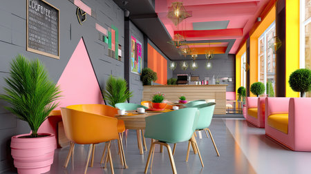 This modern cafの素材