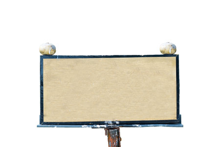 Isolated old  board dirty.の写真素材