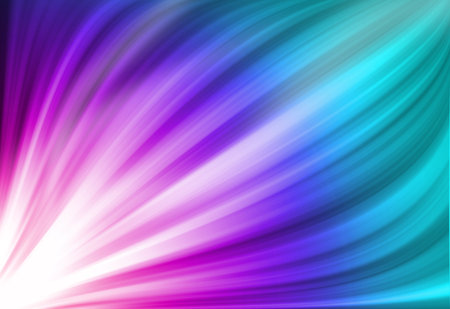 Colorful ray glitter sparkle defocused rays lights bokeh abstract background.の写真素材