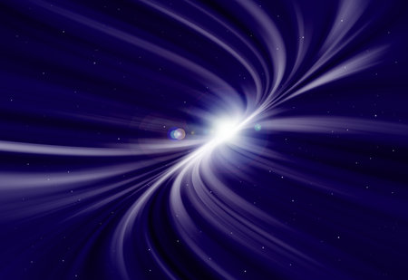 Dark Purple glitter sparkle defocused radial rays twinkled lights bokeh beautiful abstract background.の写真素材