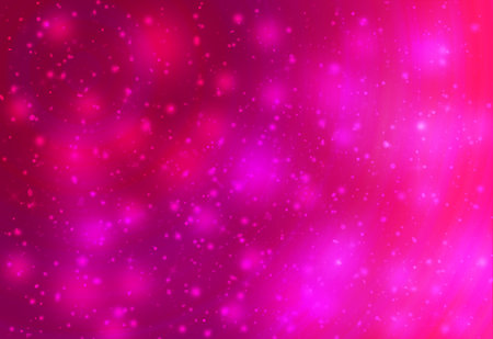 Pink glitter sparkles defocused rays lights bokeh abstract background.の写真素材