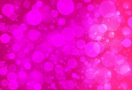 Pink glitter sparkles defocused rays lights bokeh abstract background.の写真素材