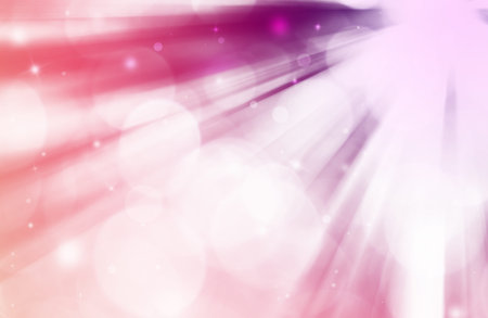 Soft Purple,Pink bokeh ray glitter defocused lights abstract beautiful background.の写真素材