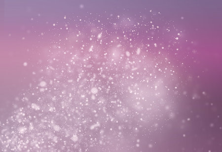 Dark Purple glitter sparkles rays lights bokeh Festive Christmas Elegant abstract background.Vintage or retro tone.の写真素材