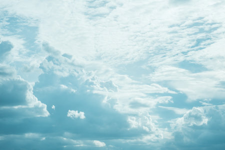 Blue Sky and cloud for background. の写真素材