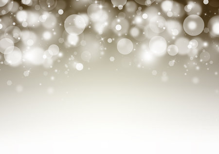 Metal color glitter sparkles rays lights bokeh Festive Elegant abstract background.の写真素材