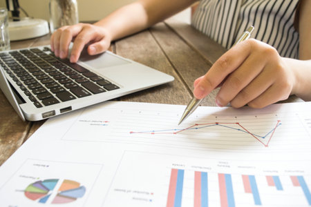 Accountants are examining the company's finances to prepare for business development in East Asia.