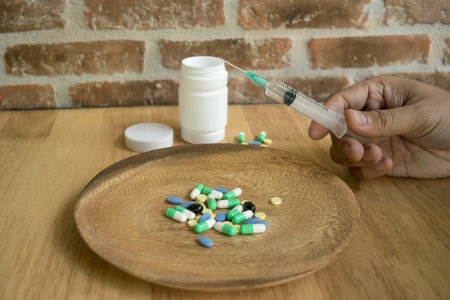 Common home remedies are essential for the initial patient.の写真素材