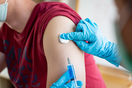 Doctors are vaccinating a new strain of flu patients to prevent the spread of the disease and the...