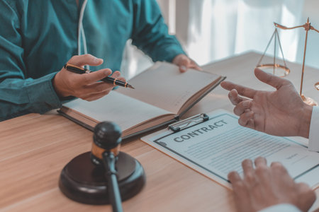 Attorney or judge provides legal advice to the client in the courtroom, Ethics in the courts include...