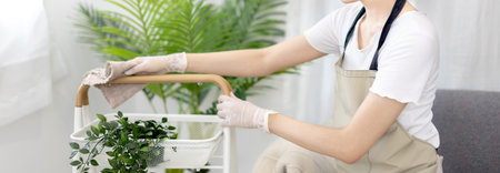 Man was happy after receiving an order from an internet customer, New business style for young people working at home and owning businesses, Online shopping SME entrepreneur, Packing box, Sell online.の写真素材