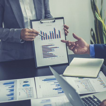 Marketers offer sales leaders the concepts and strategies with graphs and charts. Business...