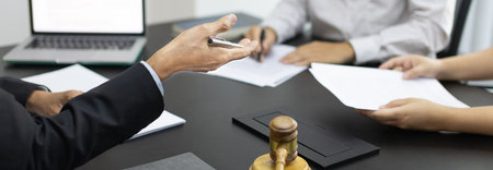 Attorney or judge provides legal advice to the client in the courtroom, Ethics in the courts include...