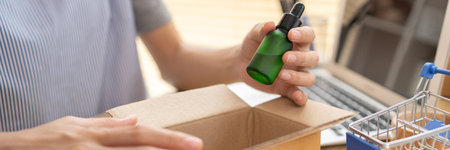 Packing box, Pack Products Into Postal Boxes To Deliver to customers, Sell products online,...