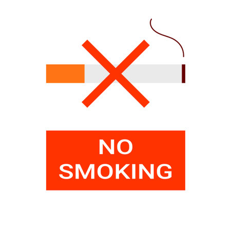 No smoking signのイラスト素材