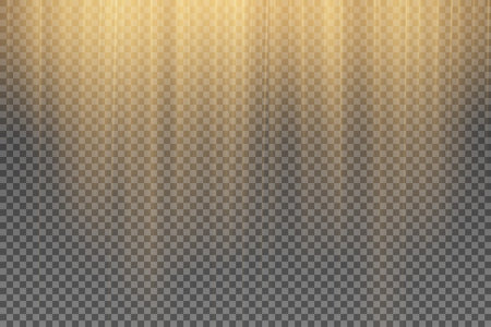 Light flare special effect with rays of light. Glow transparent glitter, spark, sun flash.のイラスト素材