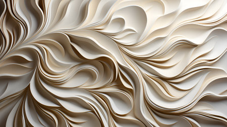 Elegant Smooth Wave 3d Background.の素材