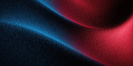 Velvety Blue And Magenta Wavesの素材