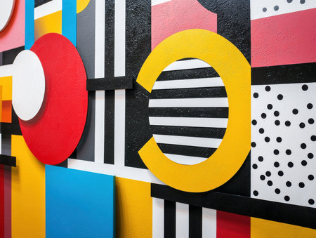 Playful Patterns in Bold Tonesの素材