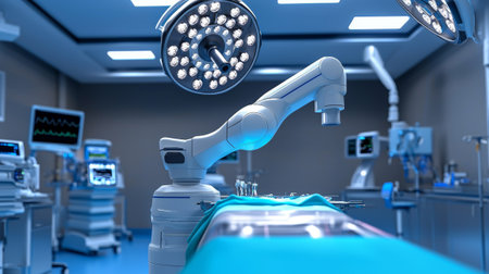 Advanced Surgical Room with Roboticsの素材