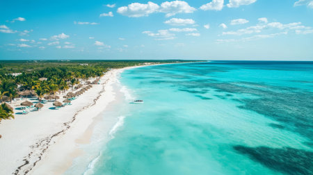 Perfect Tropical Beach with White Sandの素材