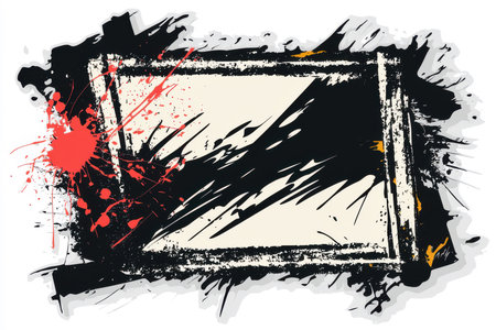 Colorful Hexagon Pattern Abstract Backgroundの素材