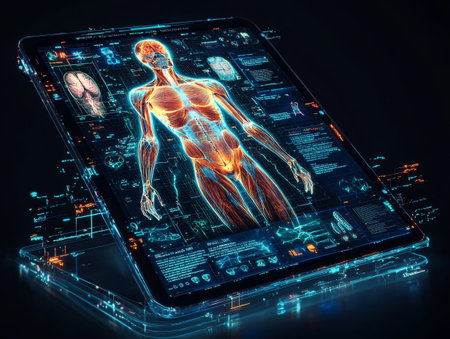 Digital Human Anatomy Hologramの素材