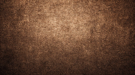 Warm brown textured leather background surfaceの素材
