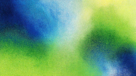 abstract background - blue, green and yellow spots on white paperの素材